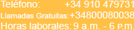 contactos telefonos